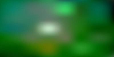 Light blue, green vector gradient blur background.