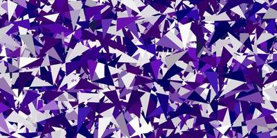 Light purple vector texture with random triangles.