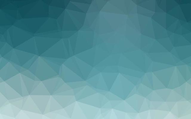Light BLUE vector abstract polygonal cover.