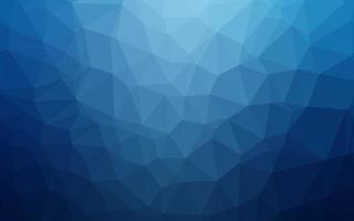 Light BLUE vector triangle mosaic texture.