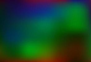 Dark Multicolor, Rainbow vector glossy abstract template.