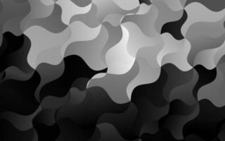 Dark Silver, Gray vector pattern with lamp shapes.