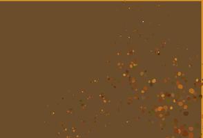 Light Orange vector background with lava shapes.