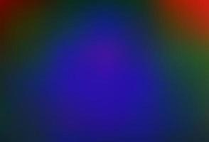 Dark Multicolor, Rainbow vector blurred bright pattern.