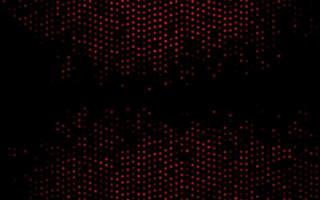 Dark Red vector template with circles.