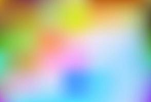 Light Multicolor, Rainbow vector blurred shine abstract template.