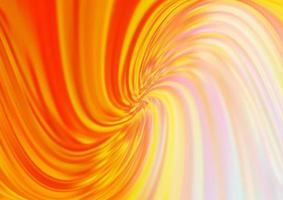 Light Orange vector background with lamp shapes.