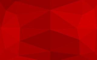 Light Red vector polygon abstract backdrop.