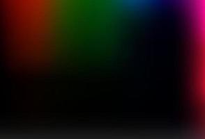 Dark Multicolor, Rainbow vector bokeh pattern.