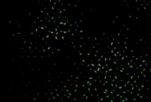 Dark Green, Yellow vector sketch layout.