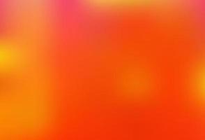 Light Orange vector modern bokeh pattern.