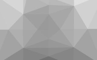 Light Silver, Gray vector polygon abstract layout.