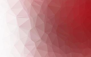 Light Red vector blurry triangle texture.