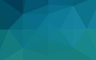 Light BLUE vector triangle mosaic cover.