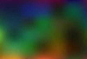 Dark Multicolor, Rainbow vector bokeh pattern.