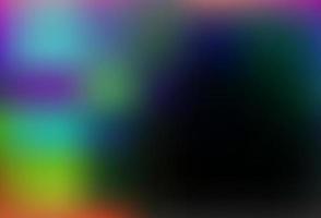 Dark Multicolor, Rainbow vector glossy abstract template.