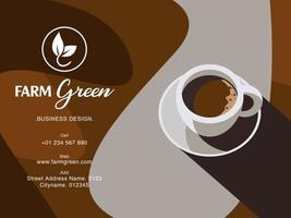 Coffee Poster Free Vector