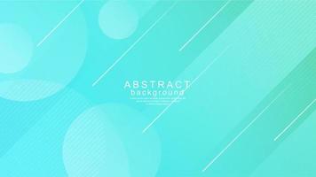 Modern circles background with gradient style vector