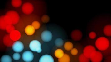 Abstract bokeh light illustration background vector