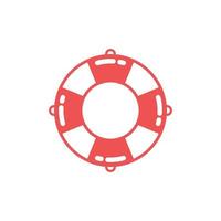 Life ring icon, Vector and Illustration.