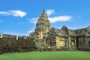 Phanom Rung historical park is Castle Rock old Architecture about a thousand years ago at Buriram Province,Thailand photo