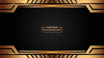 Abstract modern background gold color vector