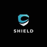 Shield logotype vector template