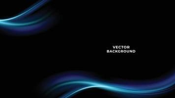 Abstract Gradient background blue color vector