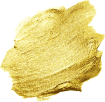 goldener glitzerlackspritzer png