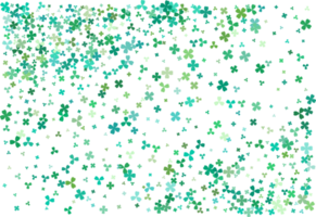 Flying clover leaves. png