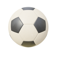 Leather soccer ball. png