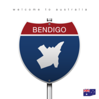 The City label and map of AUSTRALIA In American Signs Style. png