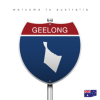 The City label and map of AUSTRALIA In American Signs Style. png