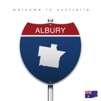 The City label and map of AUSTRALIA In American Signs Style. png