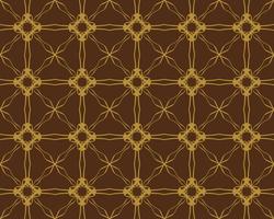 Luxury brown geometric pattern design with tribal shape elements. Ideal for fabric design, paper print and web backdrop.