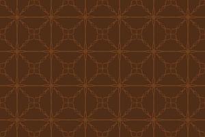 Luxury brown geometric pattern design with tribal shape elements. Ideal for fabric design, paper print and web backdrop. vector