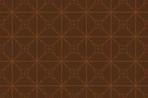 Luxury brown geometric pattern design with tribal shape elements. Ideal for fabric design, paper print and web backdrop. vector