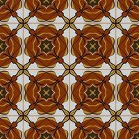 Luxury brown geometric pattern design with tribal shape elements. Ideal for fabric design, paper print and web backdrop. vector