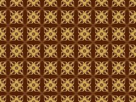 Luxury brown geometric pattern design with tribal shape elements. Ideal for fabric design, paper print and web backdrop.