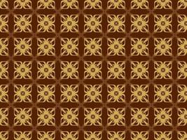 Luxury brown geometric pattern design with tribal shape elements. Ideal for fabric design, paper print and web backdrop. vector