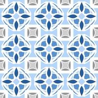 Abstract seamless background. Blue geometrical Pattern design in Aztec symbols, Ethnic Style. Blue embroidered, ideal for men shirt, male fashion, tote, bag, Wallpaper, backdrop. vector