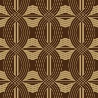 Symmetry Seamless Pattern. Beige and brown color. Luxury Style. Ideal for Fabric Garment, Ceramics, Wallpaper. Vector Illustration.