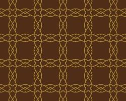 Luxury brown geometric pattern design with tribal shape elements. Ideal for fabric design, paper print and web backdrop. vector