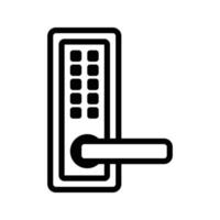 Door Handle Icon vector