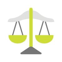 Law Scale Icon vector