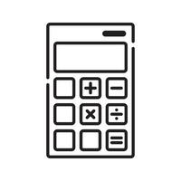 Calculator Tool Icon vector