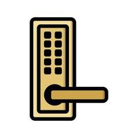 Door Handle Icon vector