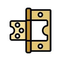 icono de bisagra de puerta vector