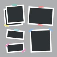 Set of Picture Frames vector