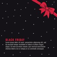 Present for Black Friday vector